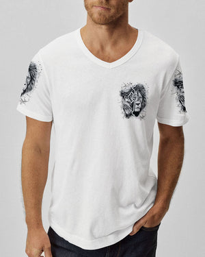 Jesus Dropped The Charges Lion Men's All Over Print Shirt - Yhhn1208241