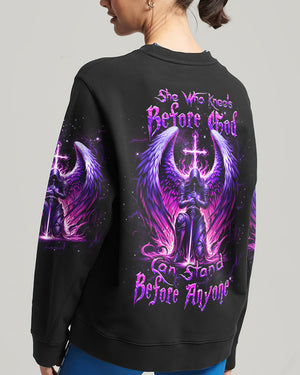 She Who Kneels Before God Women's All Over Print Shirt - Yhhn1510242