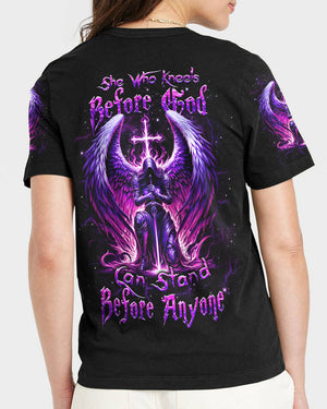 She Who Kneels Before God Women's All Over Print Shirt - Yhhn1510242