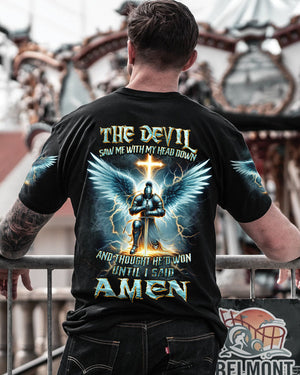 The Devil Saw Me With My Head Down Men's All Over Print Shirt - Yhhn2612234
