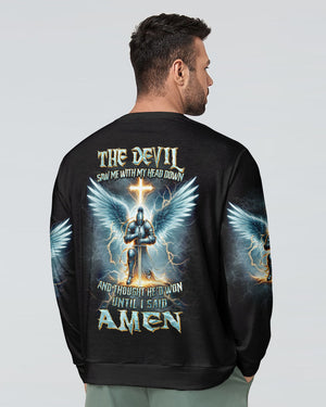 The Devil Saw Me With My Head Down Men's All Over Print Shirt - Yhhn2612234