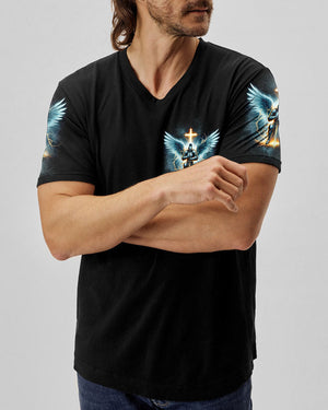 The Devil Saw Me With My Head Down Men's All Over Print Shirt - Yhhn2612234