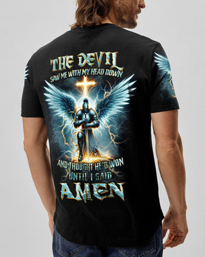 The Devil Saw Me With My Head Down Men's All Over Print Shirt - Yhhn2612234
