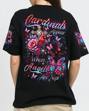 When Cardinals Appear Angels Are Near Women's All Over Print Shirt - Yhhn3112243