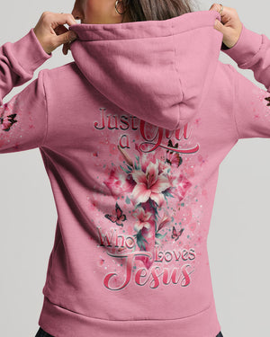 Just A Girl Who Loves Jesus Women's All Over Print Shirt - Yhkd0102241