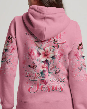 Just A Girl Who Loves Jesus Women's All Over Print Shirt - Yhkd0102241