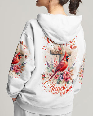 Cardinals Appear When Angels Are Near Women's All Over Print Shirt - Yhkd0201242