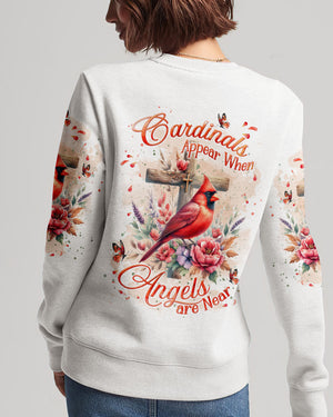 Cardinals Appear When Angels Are Near Women's All Over Print Shirt - Yhkd0201242