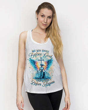 She Who Kneels Before God Women's All Over Print Shirt - Yhkd0301243