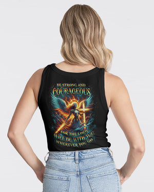 Be Strong And Courageous Women's All Over Print Shirt - Yhkd1104241