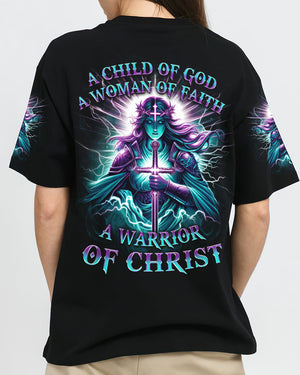A Child Of God A Woman Of Faith Women's All Over Print Shirt - Yhkd1212231
