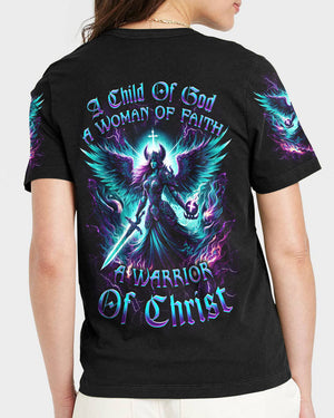 A Child Of God A Woman Of Faith Women's All Over Print Shirt - Yhkd1303244