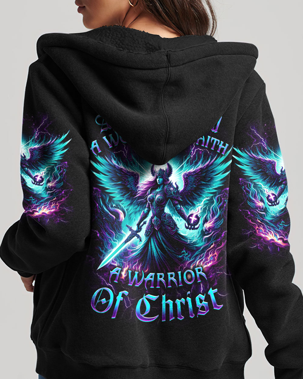 A Child Of God A Woman Of Faith Women's All Over Print Shirt - Yhkd1303244