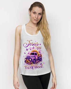 Jesus Take The Wheel Sunflower Women's All Over Print Shirt - Yhkd1502241