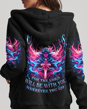 Be Strong And Courageous Women's All Over Print Shirt - Yhkd1604244