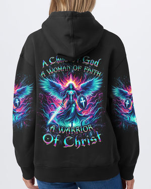 A Child Of God A Woman Of Faith Women's All Over Print Shirt - Yhkd2003241