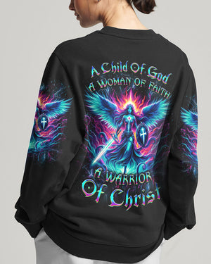 A Child Of God A Woman Of Faith Women's All Over Print Shirt - Yhkd2003241