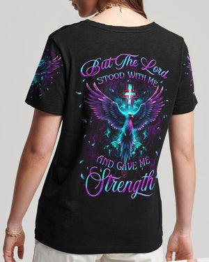 Lord Stood With Me Cross Women's All Over Print Shirt - Yhkd2111232