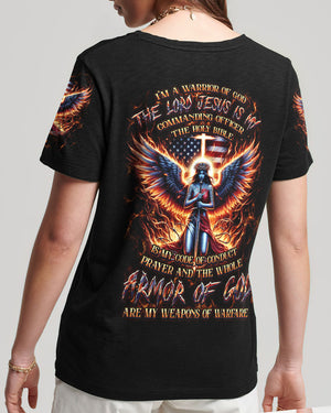 I'm A Warrior Of God Women's All Over Print Shirt - Yhkd2305242
