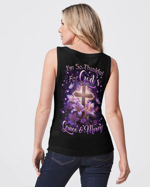 I'm So Thankful For God's Grace And Mercy Women's All Over Print Shirt - Yhkd2501241