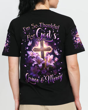 I'm So Thankful For God's Grace And Mercy Women's All Over Print Shirt - Yhkd2501241