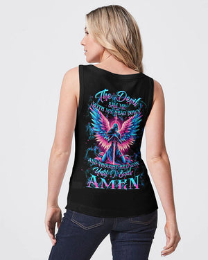 The Devil Saw Me With My Head Down Women's All Over Print Shirt - Yhkd2504242