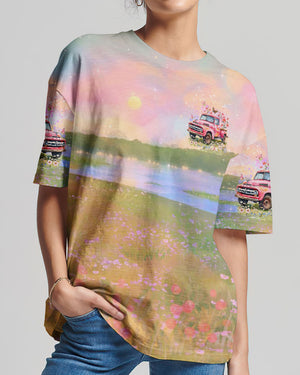 Jesus Take The Wheel Women's All Over Print Shirt - Yhkd3005244