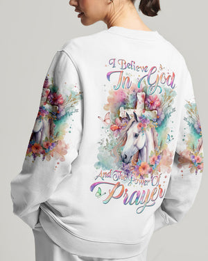 I Believe In God Horse Women's All Over Print Shirt - Yhln0201241