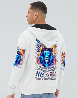 Way Maker Miracle Worker Cross Lion Men's All Over Print Shirt - Yhln0306244