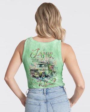 Jesus Take The Wheel Women's All Over Print Shirt - Yhln0402253