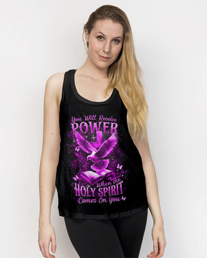 You Will Receive Power When The Holy Spirit Women's All Over Print Shirt - Yhln1004241