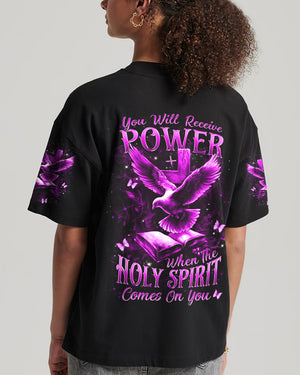 You Will Receive Power When The Holy Spirit Women's All Over Print Shirt - Yhln1004241