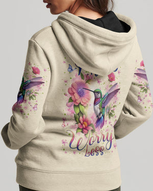 Pray More Worry Less Women's All Over Print Shirt - Yhln1101242