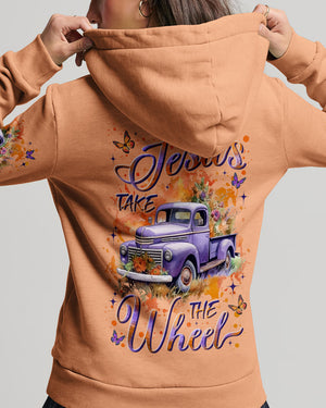 Jesus Take The Wheel Women's All Over Print Shirt - Yhln1109253