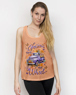 Jesus Take The Wheel Women's All Over Print Shirt - Yhln1109253