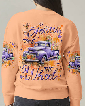 Jesus Take The Wheel Women's All Over Print Shirt - Yhln1109253
