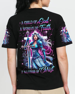 A Child Of God A Woman Of Faith Women's All Over Print Shirt - Yhln1701253