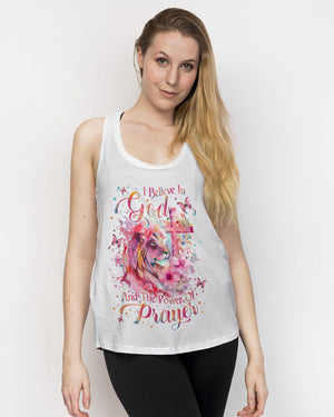 I Believe In God Lion Women's All Over Print Shirt - Yhln2301242