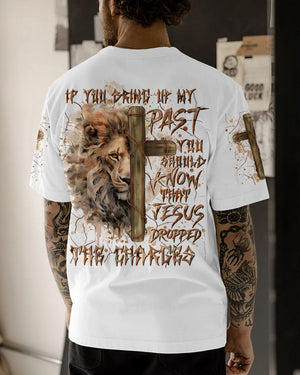Jesus Dropped The Charges Lion Men's All Over Print Shirt - Yhln2308242