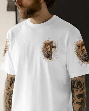 Jesus Dropped The Charges Lion Men's All Over Print Shirt - Yhln2308242
