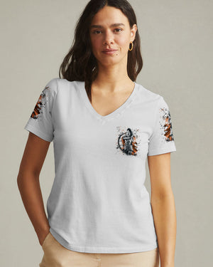 A Child Of God A Woman Of Faith Women's All Over Print Shirt - Yhln2409253