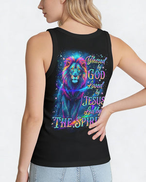Blessed By God Lion Women's All Over Print Shirt - Yhln2412251