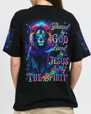 Blessed By God Lion Women's All Over Print Shirt - Yhln2412251