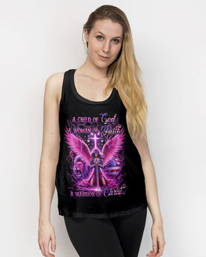 A Child Of God A Woman Of Faith Women's All Over Print Shirt - Yhln2611242