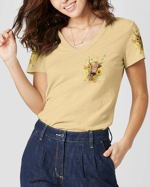 Living Life Somewhere Between Jesus Heifer Women's All Over Print Shirt - Yhln2702242