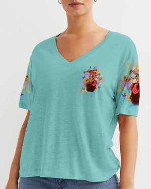 Why Y'all Trying To Test The Jesus In Me Women's All Over Print Shirt - Yhln2708242