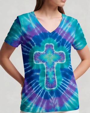 Aura of Grace Cross Women's All Over Print Shirt - Yhln3112253