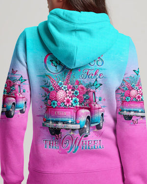 Jesus Take The Wheel Women's All Over Print Shirt - Yhlt0201252