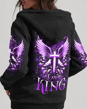 Jesus Is My King Women's All Over Print Shirt - Yhlt0212243