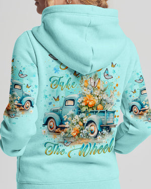 Jesus Take The Wheel Women's All Over Print Shirt - Yhlt0301244